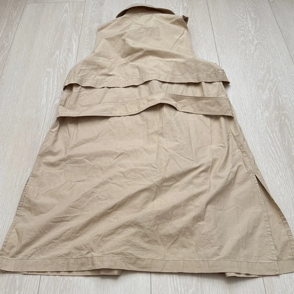 3/$10 Abound Tan Sleeveless Jacket Outerwear - Picture 7 of 7